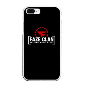 Чехол для iPhone 7Plus/8 Plus матовый с принтом FAZE CLAN в Петрозаводске, Силикон | Область печати: задняя сторона чехла, без боковых панелей | action | astralis | awp | counter strike | cs go | cs go global offensive | cybersport | faze clan | game | gamer | hyper beast | shooter | skin | team liquid | киберспорт | оружие | скины