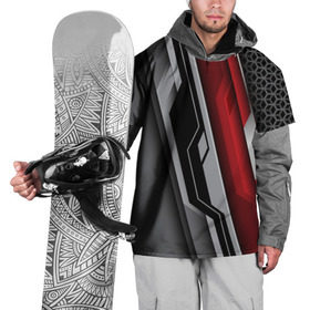 Накидка на куртку 3D с принтом N7 в Петрозаводске, 100% полиэстер |  | amdromeda initiative | andromeda | game | gun | hemet | n7 | rifle | ryder | soldier | space | star | weapon
