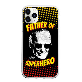 Чехол для iPhone 11 Pro матовый с принтом Stan Lee Father of Superhero в Петрозаводске, Силикон |  | avengers | father | hero | hulk | iron | lee | man | stan | stan lee | stanlee | superhero | thor | анти | герой | железный | комиксы | лии | мстители | отец | стен | стенли | стэн ли | супер | супергероев | тор | халк | человек