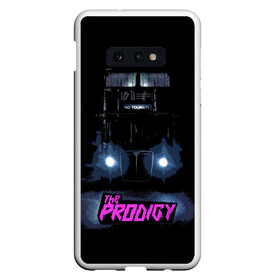 Чехол для Samsung S10E с принтом The Prodigy в Петрозаводске, Силикон | Область печати: задняя сторона чехла, без боковых панелей | Тематика изображения на принте: album | music | prodigy | брейк | группа | заставка | музыка | новый альбом | обложка альбома | продиджи