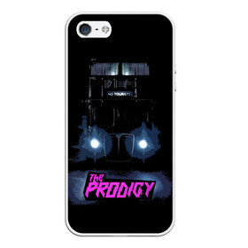 Чехол для iPhone 5/5S матовый с принтом The Prodigy в Петрозаводске, Силикон | Область печати: задняя сторона чехла, без боковых панелей | album | music | prodigy | брейк | группа | заставка | музыка | новый альбом | обложка альбома | продиджи