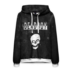 Мужская толстовка 3D с принтом BONES DEADBOY / SESH в Петрозаводске, 100% полиэстер | двухслойный капюшон со шнурком для регулировки, мягкие манжеты на рукавах и по низу толстовки, спереди карман-кенгуру с мягким внутренним слоем. | Тематика изображения на принте: bones | boy | dead | deadboy | elmo | hdmi | hip | hop | kennedy | metal | rap | rapper | scream | sesh | seshollowaterboyz | skull | team | кеннеди | кости | костя | метал | рэп | рэпер | сеш | скрим | сэш | хип | хоп | череп | элмо