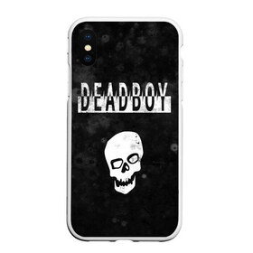 Чехол для iPhone XS Max матовый с принтом BONES DEADBOY SESH в Петрозаводске, Силикон | Область печати: задняя сторона чехла, без боковых панелей | Тематика изображения на принте: bones | boy | dead | deadboy | elmo | hdmi | hip | hop | kennedy | metal | rap | rapper | scream | sesh | seshollowaterboyz | skull | team | кеннеди | кости | костя | метал | рэп | рэпер | сеш | скрим | сэш | хип | хоп | череп | элмо