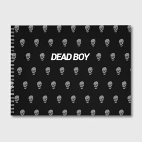 Альбом для рисования с принтом Bones Deadboy в Петрозаводске, 100% бумага
 | матовая бумага, плотность 200 мг. | Тематика изображения на принте: bones | boy | dead | deadboy | elmo | hdmi | hip | hop | kennedy | metal | rap | rapper | scream | sesh | seshollowaterboyz | skull | team | кеннеди | кости | костя | метал | рэп | рэпер | сеш | скрим | сэш | хип | хоп | череп | элмо