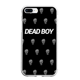 Чехол для iPhone 7Plus/8 Plus матовый с принтом Bones Deadboy в Петрозаводске, Силикон | Область печати: задняя сторона чехла, без боковых панелей | bones | boy | dead | deadboy | elmo | hdmi | hip | hop | kennedy | metal | rap | rapper | scream | sesh | seshollowaterboyz | skull | team | кеннеди | кости | костя | метал | рэп | рэпер | сеш | скрим | сэш | хип | хоп | череп | элмо