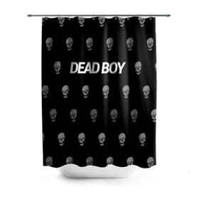 Штора 3D для ванной с принтом Bones Deadboy в Петрозаводске, 100% полиэстер | плотность материала — 100 г/м2. Стандартный размер — 146 см х 180 см. По верхнему краю — пластиковые люверсы для креплений. В комплекте 10 пластиковых колец | bones | boy | dead | deadboy | elmo | hdmi | hip | hop | kennedy | metal | rap | rapper | scream | sesh | seshollowaterboyz | skull | team | кеннеди | кости | костя | метал | рэп | рэпер | сеш | скрим | сэш | хип | хоп | череп | элмо