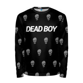 Мужской лонгслив 3D с принтом Bones Deadboy в Петрозаводске, 100% полиэстер | длинные рукава, круглый вырез горловины, полуприлегающий силуэт | Тематика изображения на принте: bones | boy | dead | deadboy | elmo | hdmi | hip | hop | kennedy | metal | rap | rapper | scream | sesh | seshollowaterboyz | skull | team | кеннеди | кости | костя | метал | рэп | рэпер | сеш | скрим | сэш | хип | хоп | череп | элмо