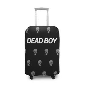 Чехол для чемодана 3D с принтом Bones Deadboy в Петрозаводске, 86% полиэфир, 14% спандекс | двустороннее нанесение принта, прорези для ручек и колес | bones | boy | dead | deadboy | elmo | hdmi | hip | hop | kennedy | metal | rap | rapper | scream | sesh | seshollowaterboyz | skull | team | кеннеди | кости | костя | метал | рэп | рэпер | сеш | скрим | сэш | хип | хоп | череп | элмо