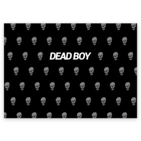 Поздравительная открытка с принтом Bones Deadboy в Петрозаводске, 100% бумага | плотность бумаги 280 г/м2, матовая, на обратной стороне линовка и место для марки
 | Тематика изображения на принте: bones | boy | dead | deadboy | elmo | hdmi | hip | hop | kennedy | metal | rap | rapper | scream | sesh | seshollowaterboyz | skull | team | кеннеди | кости | костя | метал | рэп | рэпер | сеш | скрим | сэш | хип | хоп | череп | элмо