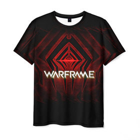 Мужская футболка 3D с принтом Warframe #1 в Петрозаводске, 100% полиэфир | прямой крой, круглый вырез горловины, длина до линии бедер | Тематика изображения на принте: prime | warframe | варфрейм | прайм | сталкер.