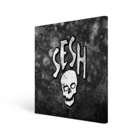 Холст квадратный с принтом SESH Team (Bones) в Петрозаводске, 100% ПВХ |  | Тематика изображения на принте: bones | boy | dead | deadboy | elmo | hdmi | hip | hop | kennedy | metal | rap | rapper | scream | sesh | seshollowaterboyz | skull | team | кеннеди | кости | костя | метал | рэп | рэпер | сеш | скрим | сэш | хип | хоп | череп | элмо