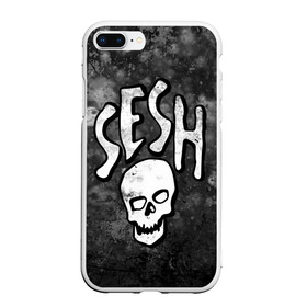 Чехол для iPhone 7Plus/8 Plus матовый с принтом SESH Team (Bones) в Петрозаводске, Силикон | Область печати: задняя сторона чехла, без боковых панелей | Тематика изображения на принте: bones | boy | dead | deadboy | elmo | hdmi | hip | hop | kennedy | metal | rap | rapper | scream | sesh | seshollowaterboyz | skull | team | кеннеди | кости | костя | метал | рэп | рэпер | сеш | скрим | сэш | хип | хоп | череп | элмо