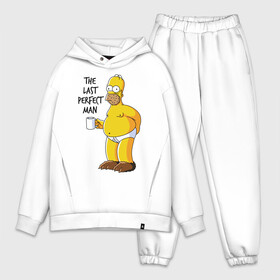 Мужской костюм хлопок OVERSIZE с принтом Гомер Симпсон в Петрозаводске,  |  | homer simpson | simpsons | the simpsons | гомер | гомер симпсон | мульт | мультфильмы | приколы | прикольные | симпcоны | симпсон