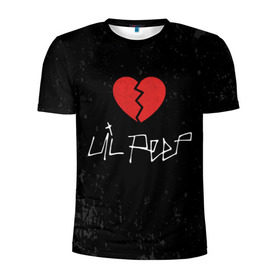 Мужская футболка 3D спортивная с принтом Lil Peep Broken Heart в Петрозаводске, 100% полиэстер с улучшенными характеристиками | приталенный силуэт, круглая горловина, широкие плечи, сужается к линии бедра | Тематика изображения на принте: broken | dead | heart | lil | lil peep | lilpeep | music | peep | pump | rap | rapper | red | rip | густав | красное | лил | лил пип | лилпип | мертв | память | пип | разбитое | рип | рэп | рэпер | сердечко | сердце | умер | эмо
