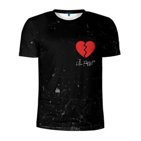 Мужская футболка 3D спортивная с принтом Lil Peep Broken Heart в Петрозаводске, 100% полиэстер с улучшенными характеристиками | приталенный силуэт, круглая горловина, широкие плечи, сужается к линии бедра | broken | dead | heart | lil | lil peep | lilpeep | music | peep | pump | rap | rapper | red | rip | густав | красное | лил | лил пип | лилпип | мертв | память | пип | разбитое | рип | рэп | рэпер | сердечко | сердце | умер | эмо