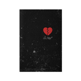 Обложка для паспорта матовая кожа с принтом Lil Peep Broken Heart в Петрозаводске, натуральная матовая кожа | размер 19,3 х 13,7 см; прозрачные пластиковые крепления | broken | dead | heart | lil | lil peep | lilpeep | music | peep | pump | rap | rapper | red | rip | густав | красное | лил | лил пип | лилпип | мертв | память | пип | разбитое | рип | рэп | рэпер | сердечко | сердце | умер | эмо