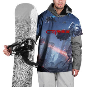 Накидка на куртку 3D с принтом CRYSIS 3 в Петрозаводске, 100% полиэстер |  | active camouflage | crysis | crytek | nanosuit | power armor | warface | оружие | отряд | солдаты | шлем