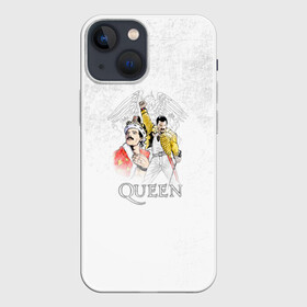 Чехол для iPhone 13 mini с принтом Queen в Петрозаводске,  |  | paul rodgers | queen | quen | брайан мэй | глэм | группа | джон дикон | квин | королева | куин | меркури | меркьюри | мэркури | поп | роджер тейлор | рок | фредди | фреди | хард | хардрок