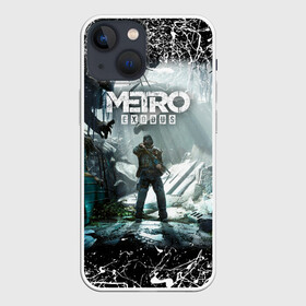 Чехол для iPhone 13 mini с принтом Metro Exodus 2 в Петрозаводске,  |  | metro 2033 | metro exodus | metro last night | metro redus | metro.