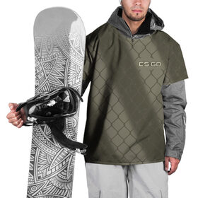 Накидка на куртку 3D с принтом CS:GO - Safari Mesh в Петрозаводске, 100% полиэстер |  | Тематика изображения на принте: 