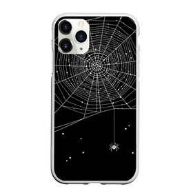 Чехол для iPhone 11 Pro матовый с принтом Паутина в Петрозаводске, Силикон |  | вода | день мертвых | дизайнерская | искусство | капли | картинка | круто | лучший | мексика | мода | молодёжная | мрак | насекомое | ночь | паук | паутина | подарок | поздравление | праздник | рисунок