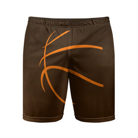 Мужские шорты 3D спортивные с принтом Баскетболист в Петрозаводске,  |  | баскетбол | баскетболист | мяч баскетбольный