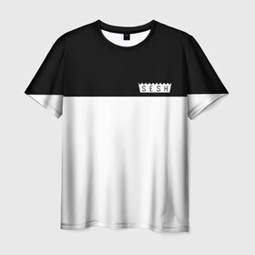 Мужская футболка 3D с принтом DEAD SESH (НА СПИНЕ) в Петрозаводске, 100% полиэфир | прямой крой, круглый вырез горловины, длина до линии бедер | bones | cloudrap | dead | deadboy | logo | music | rap | sesh | боунс | клаудреп | кости | лого | музыка | реп