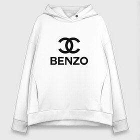 Женское худи Oversize хлопок с принтом BENZO GANG в Петрозаводске, френч-терри — 70% хлопок, 30% полиэстер. Мягкий теплый начес внутри —100% хлопок | боковые карманы, эластичные манжеты и нижняя кромка, капюшон на магнитной кнопке | Тематика изображения на принте: benzo | big baby | dragonborn | gang | gimme | loot | tape | the | биг | бу | бэби | драгонборн | ее | и я | твою | тейп | тэйп | я взял