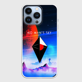 Чехол для iPhone 13 Pro с принтом NO MANS SKY в Петрозаводске,  |  | game | hill | hills | mounatin | mounatins | nms | no mans sky | planet | rock | rocks | sky | snow | space | winter | игры | планеты