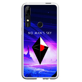 Чехол для Honor P Smart Z с принтом NO MANS SKY 2019 в Петрозаводске, Силикон | Область печати: задняя сторона чехла, без боковых панелей | game | hill | hills | mounatin | mounatins | nms | no mans sky | planet | rock | rocks | sky | snow | space | winter | игры | планеты