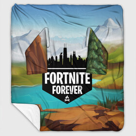 Плед с рукавами с принтом Fortnite Forever в Петрозаводске, 100% полиэстер | Закругленные углы, все края обработаны. Ткань не мнется и не растягивается. Размер 170*145 | Тематика изображения на принте: battle royale | fortnite | fortnite battle royale | futuresynth | game | outrun | retrowave | synth | synthwave | игры | ретровейв | синтвейв | фортнайт