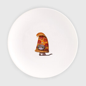 Тарелка с принтом Котенок - пицца в Петрозаводске, фарфор | диаметр - 210 мм
диаметр для нанесения принта - 120 мм | арт | грибы | колбаса | котенок | кусок | пицца | рисунок | тесто