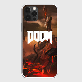 Чехол для iPhone 12 Pro Max с принтом DOOM в Петрозаводске, Силикон |  | Тематика изображения на принте: demon | devil | doom | doom vfr | evil | game | mars | red | демон | дум | игры | космос | красная планета | марс | пришельцы