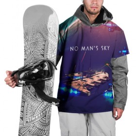 Накидка на куртку 3D с принтом NO MANS SKY в Петрозаводске, 100% полиэстер |  | game | hill | hills | mounatin | mounatins | nms | no mans sky | planet | rock | rocks | sky | snow | space | winter | игры | планеты