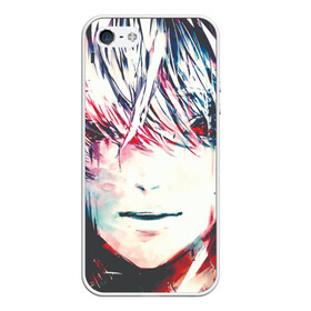 Чехол для iPhone 5/5S матовый с принтом Kaneki Ken Tokyo Ghoul в Петрозаводске, Силикон | Область печати: задняя сторона чехла, без боковых панелей | centipede | dragon | eyepatch | ken kaneki | one eyed king | the black reaper | tokyo ghoul | tokyo kushu | toukyou ghoul | toukyou kushu | кэн канэки | токийский гуль | токийский монстр