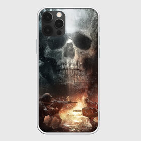 Чехол для iPhone 12 Pro Max с принтом Battlefield Череп в Петрозаводске, Силикон |  | battlefield | ак 47 | батла | баттл | война | огонь | омон | оружие | перестрелка | стрелялка | череп