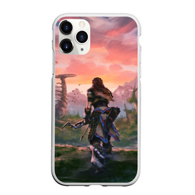 Чехол для iPhone 11 Pro Max матовый с принтом Aloy HZD в Петрозаводске, Силикон |  | aloy | game | horizon zero dawn | hunter | machine | mecha | robot | snow | spear | the frozen wilds | weapon | игры | постапокалипсис | роботы | фентези | элой