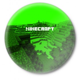 Значок с принтом Minecraft в Петрозаводске,  металл | круглая форма, металлическая застежка в виде булавки | blade | blocks | creeper | cubes | game | ken | minecraft | mobs | sword | игры | крипер | майн крафт | майнкрафт | моб
