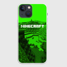 Чехол для iPhone 13 mini с принтом Minecraft в Петрозаводске,  |  | blade | blocks | creeper | cubes | game | ken | minecraft | mobs | sword | игры | крипер | майн крафт | майнкрафт | моб