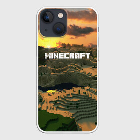Чехол для iPhone 13 mini с принтом MINECRAFT в Петрозаводске,  |  | blade | blocks | creeper | cubes | game | ken | minecraft | mobs | sword | игры | крипер | майн крафт | майнкрафт | моб