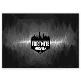 Поздравительная открытка с принтом FORTNITE в Петрозаводске, 100% бумага | плотность бумаги 280 г/м2, матовая, на обратной стороне линовка и место для марки
 | battle royale | fortnite | fortnite battle royale | futuresynth | game | outrun | retrowave | synth | synthwave | игры | ретровейв | синтвейв | фортнайт