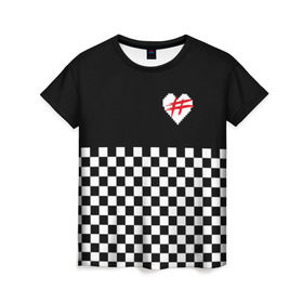 Женская футболка 3D с принтом ФРЕНДЗОНА в Петрозаводске, 100% полиэфир ( синтетическое хлопкоподобное полотно) | прямой крой, круглый вырез горловины, длина до линии бедер | friend | zone | бойчик | бутылочка | бэйби | вечеринка | вписке | клетка | мэйби | панк | пижамная | поп | розовый | сердечко | сердце | ска | флирт | френдзона | хэш | школьная