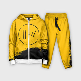 Детский костюм 3D с принтом TWENTY ONE PILOTS   TOP в Петрозаводске,  |  | 21 pilots | 21p | music | rock | top | trench | twenty one pilots | группа | музыка | рок