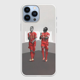 Чехол для iPhone 13 Pro Max с принтом Liverpool в Петрозаводске,  |  | Тематика изображения на принте: firmino | lfc | liverpool | liverpool fc | mane | shaqiri | ливерпуль | фирмино | фк | футбол | футбольный клуб англии | шакири
