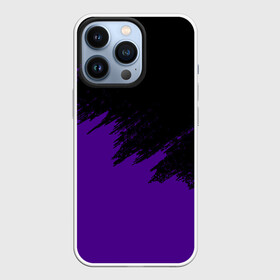 Чехол для iPhone 13 Pro с принтом КРАСКА И НИЧЕГО ЛИШНЕГО в Петрозаводске,  |  | color | dirty | purple | texture | yellow.paints | брызги | брызги красок | желтый | краски | текстура | фиолетовый