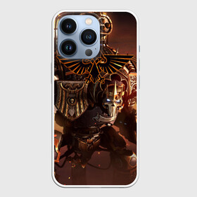 Чехол для iPhone 13 Pro с принтом Warhammer в Петрозаводске,  |  | 40000 | 40k | fantasy | total | war | битва | вархаммер | войны | игра | молот | солдат | ультрамарины