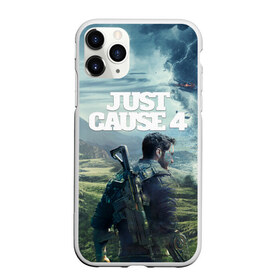 Чехол для iPhone 11 Pro Max матовый с принтом Just Cause 4 в Петрозаводске, Силикон |  | just cause