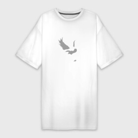 Платье-футболка хлопок с принтом Хабиб (Air) в Петрозаводске,  |  | air | eagle | khabib | nurmagomedov | ssru | нурмагомедов | орел | хабиб