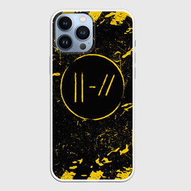 Чехол для iPhone 13 Pro Max с принтом TWENTY ONE PILOTS. в Петрозаводске,  |  | 21 pilots | 21p | bandito | blurryface | carbon | chlorine | joshua | ned | top | trench | twenty one pilots | tyler | бандито | карбон | музыка | нэд | тренч