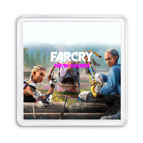 Магнит 55*55 с принтом FAR CRY NEW DAWN в Петрозаводске, Пластик | Размер: 65*65 мм; Размер печати: 55*55 мм | 